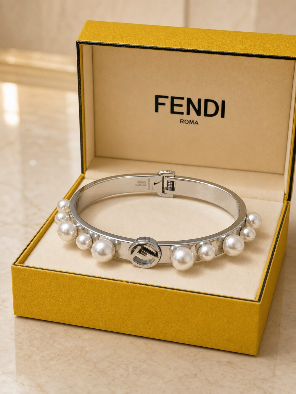 Fendi Modern Designer Bracelet Style 8 | New with Box - Picture 4 of 9